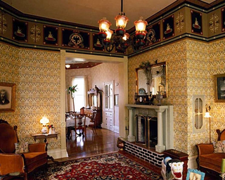 The interior of Schuitt's four-room apartment, which his friends
said "screams, 'Look, I'm gay!'"